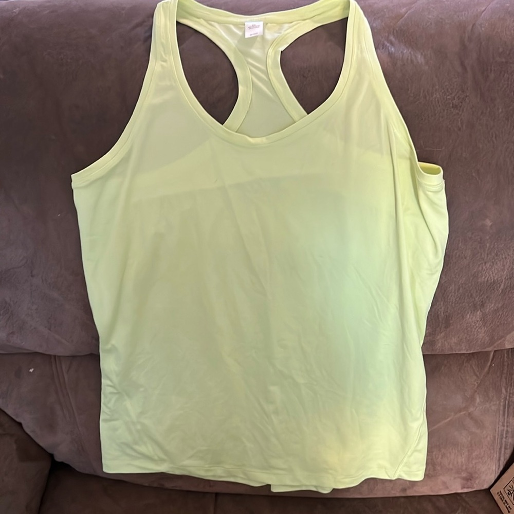 Yellow/green Yogalicious Tank
